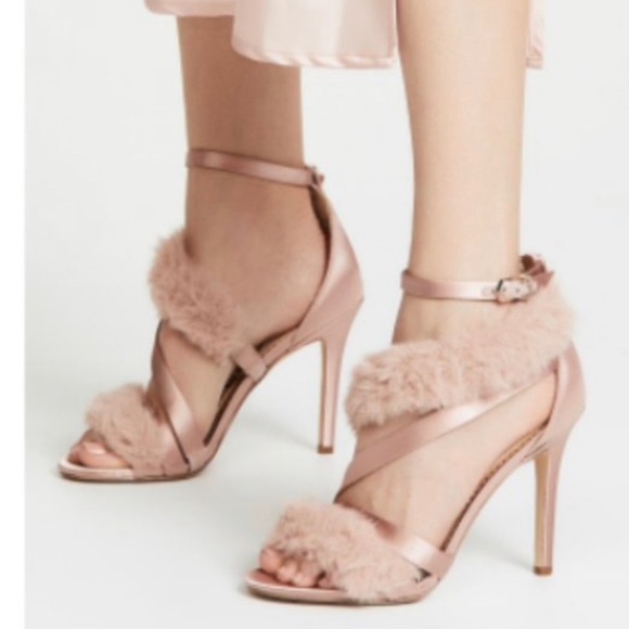 Furry Sam Edelman strappy sandals - Picture 2 of 4